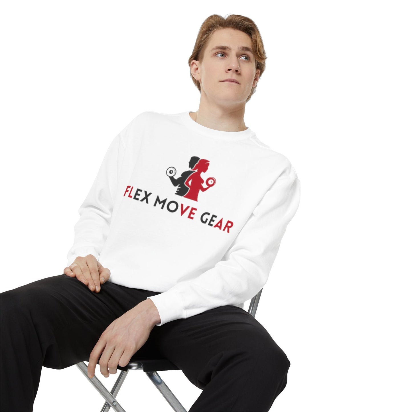 Unisex Flex Move Gear Sweatshirt - Comfortable Fitness Apparel for All Seasons