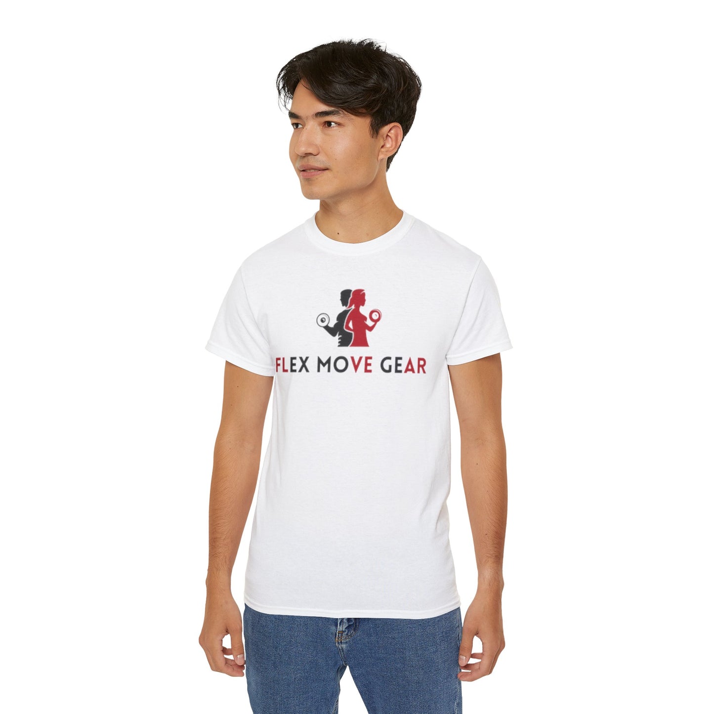 Flex Move Gear Unisex Ultra Cotton Tee - Fitness Inspiration Shirt