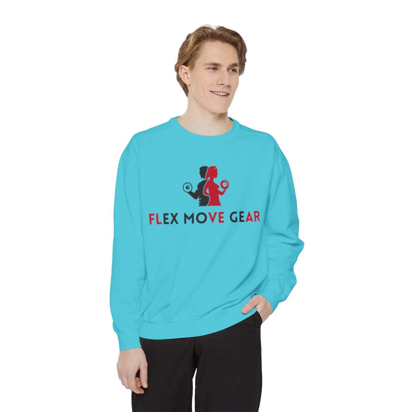 Unisex Flex Move Gear Sweatshirt - Comfortable Fitness Apparel for All Seasons