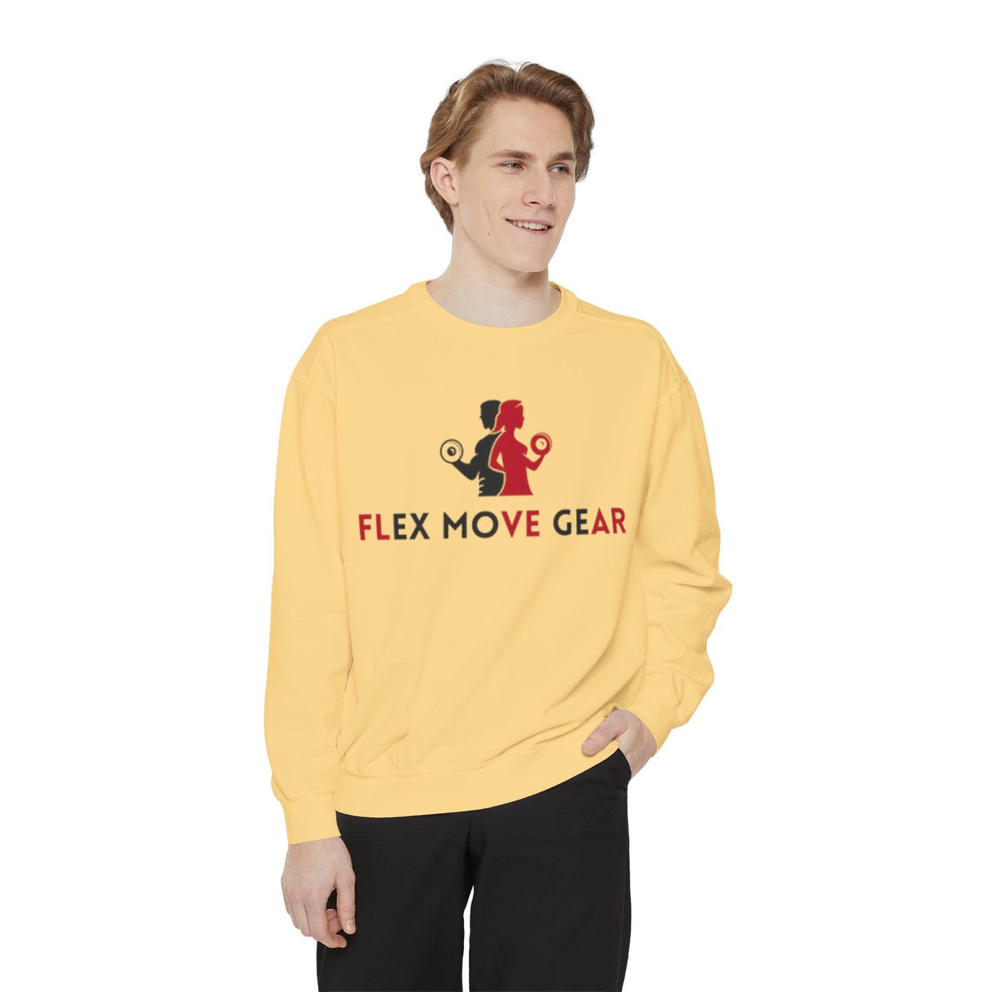 Unisex Flex Move Gear Sweatshirt - Comfortable Fitness Apparel for All Seasons