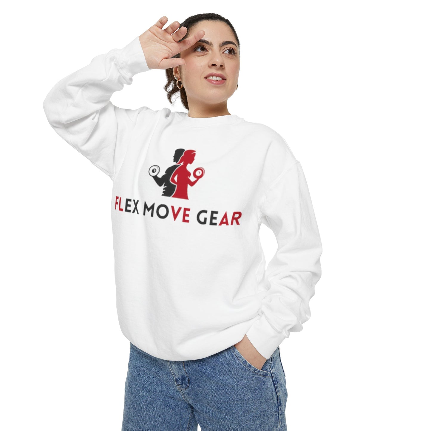 Unisex Flex Move Gear Sweatshirt - Comfortable Fitness Apparel for All Seasons