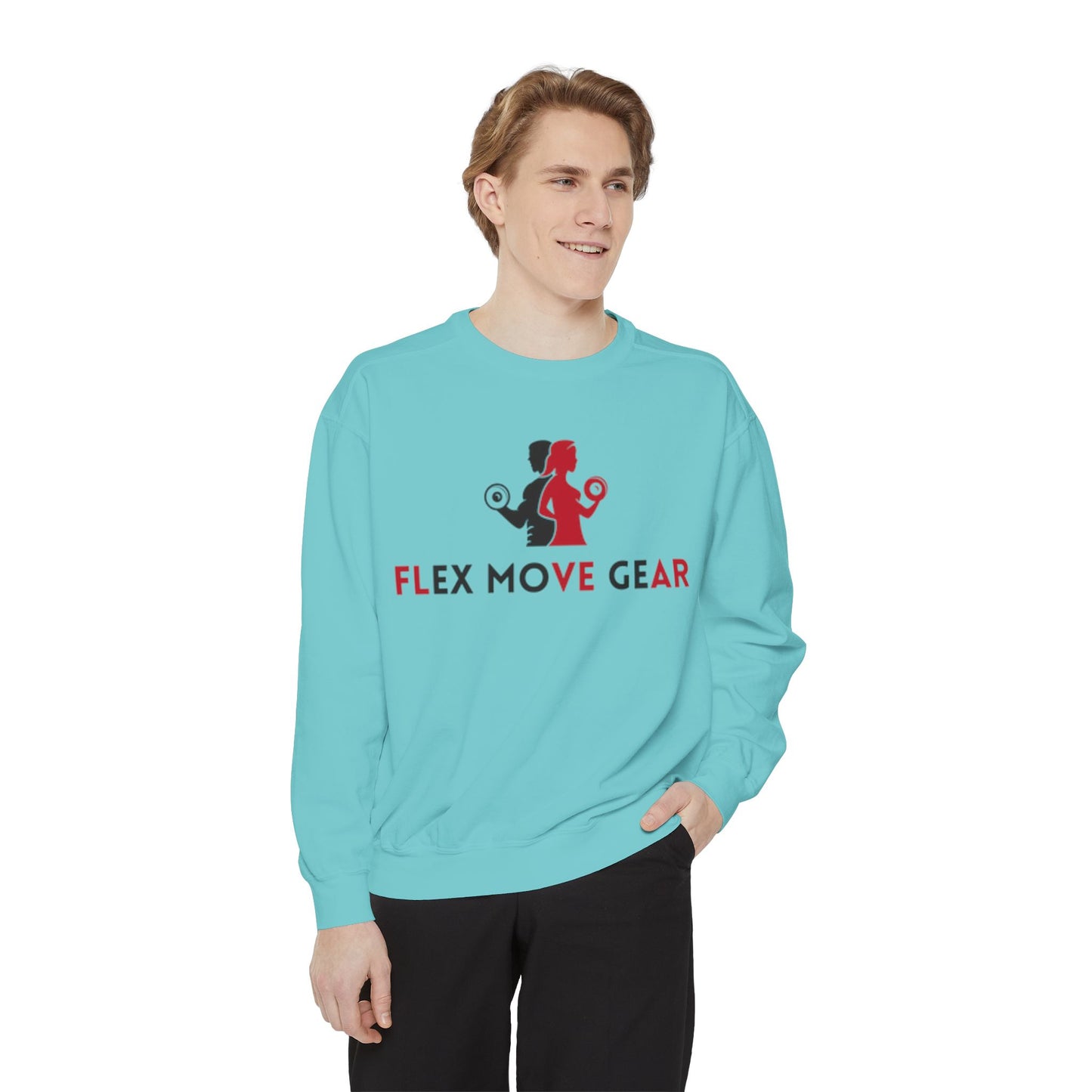 Unisex Flex Move Gear Sweatshirt - Comfortable Fitness Apparel for All Seasons