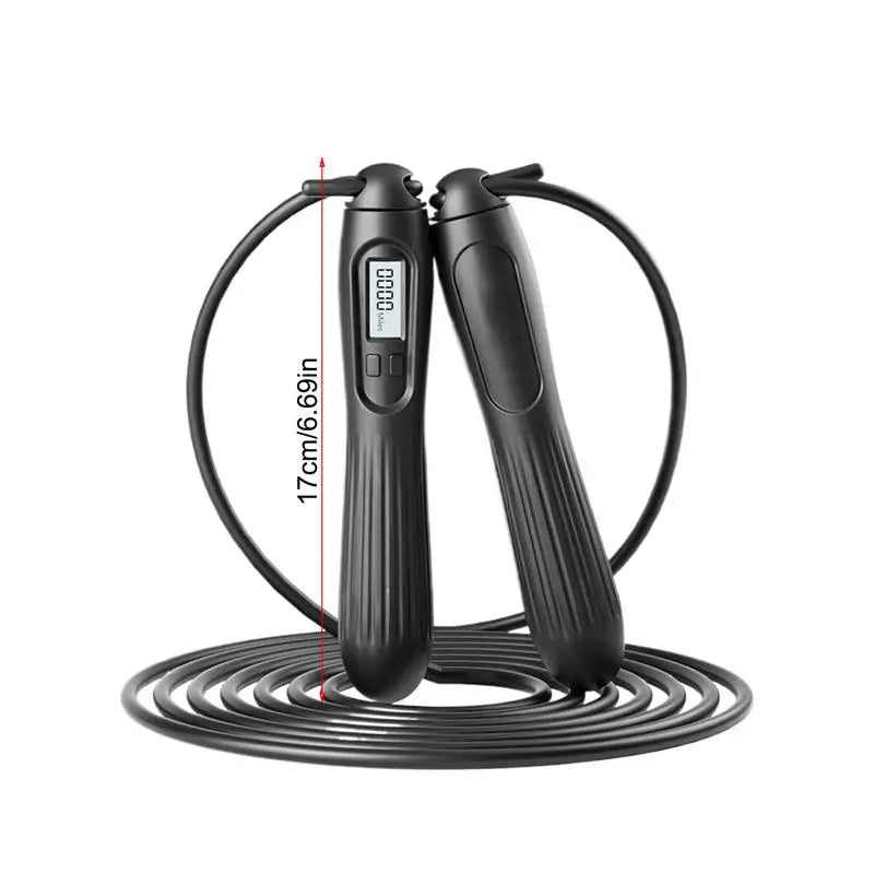 Adjustable Steel PVC Jump Rope