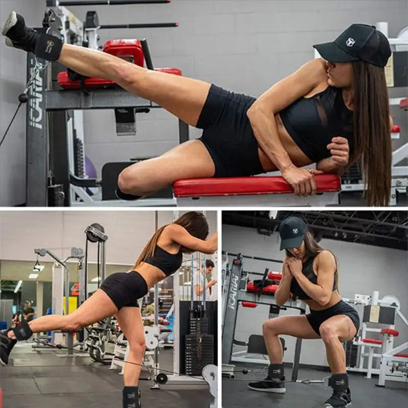 Ankle Strap for Cable Machines & Resistance Bands