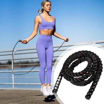 Weighted Skipping Rope Skipping Rope for Gym Training Heavy Weight Ropes with Comfortable Grip for Working Out Boxing Weight