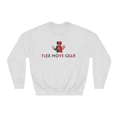 Flex Move Gear Unisex Crewneck Sweatshirt - Stylish Gym Wear for Active Lifestyle