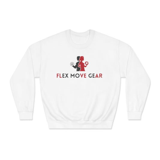 Flex Move Gear Unisex Crewneck Sweatshirt - Stylish Gym Wear for Active Lifestyle