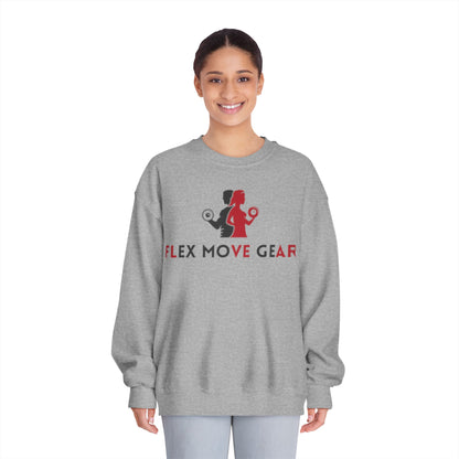 Flex Move Gear Unisex Crewneck Sweatshirt - Stylish Gym Wear for Active Lifestyle