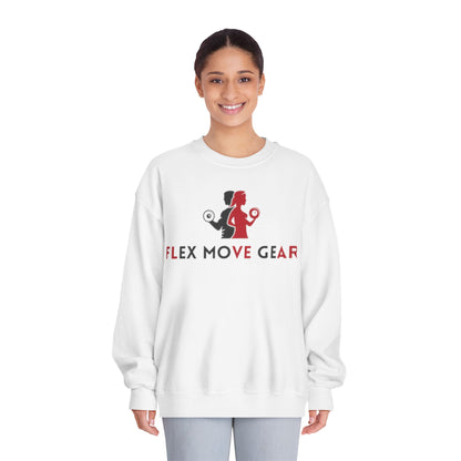Flex Move Gear Unisex Crewneck Sweatshirt - Stylish Gym Wear for Active Lifestyle
