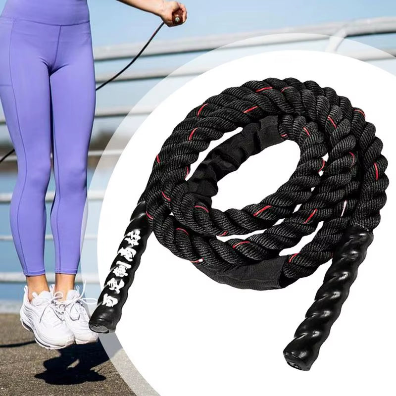 Weighted Skipping Rope Skipping Rope for Gym Training Heavy Weight Ropes with Comfortable Grip for Working Out Boxing Weight