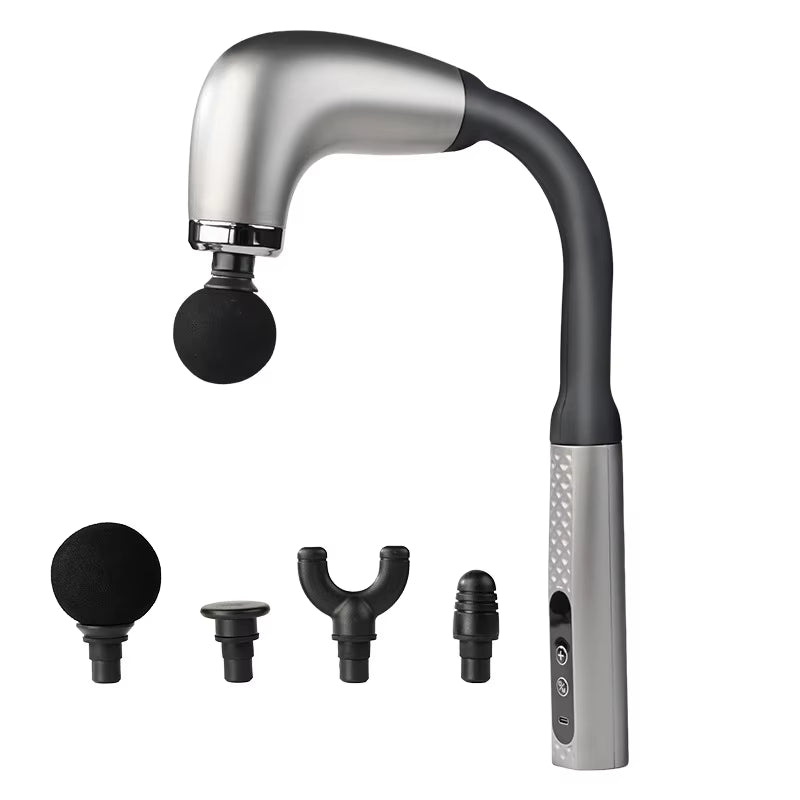 2025 Smart Fascia Gun Electric Massager Massage Hammer Electric Fascia Gun Home Handheld Hammer Back Artifact Christmas Gift