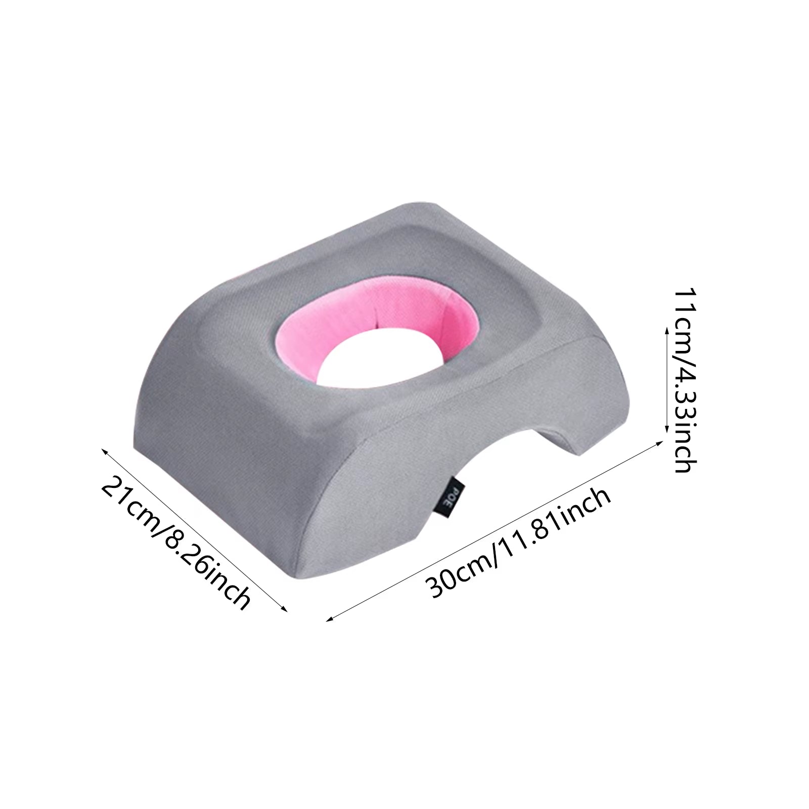 Ergonomics Lying down Pillow Memory Foam Breathable Head Rest Support Pillow Body Massage Face Rest Pillow for Beauty Salon