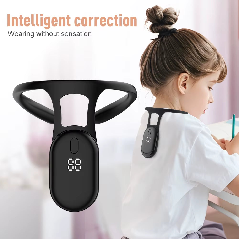 Intelligent Back Posture Correction with Vibration Reminder Invisible Potential Corrector Suitable for Adjustable Brackets Belt