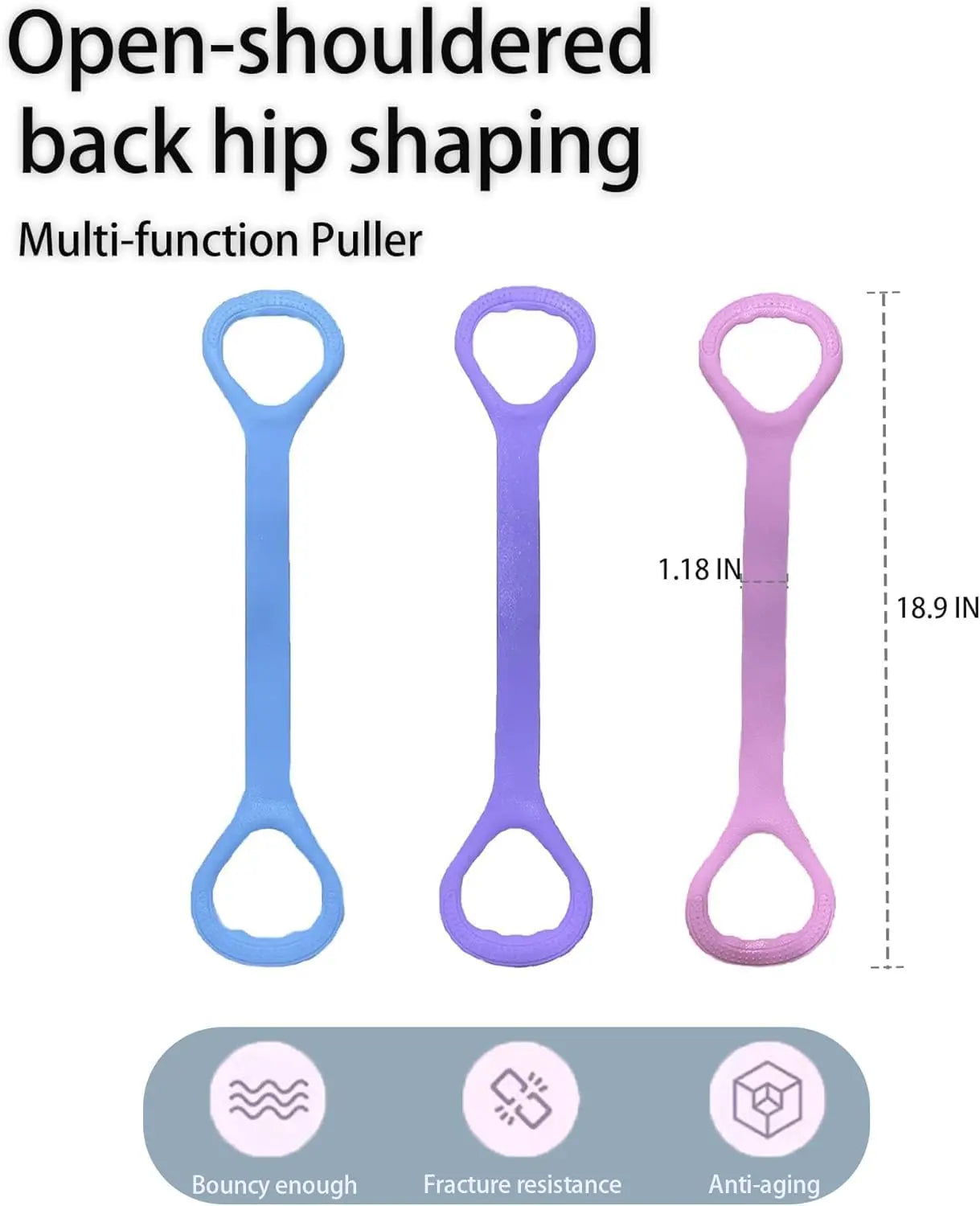 Toner Resistance Bands (3 Pack) FlexMoveGear