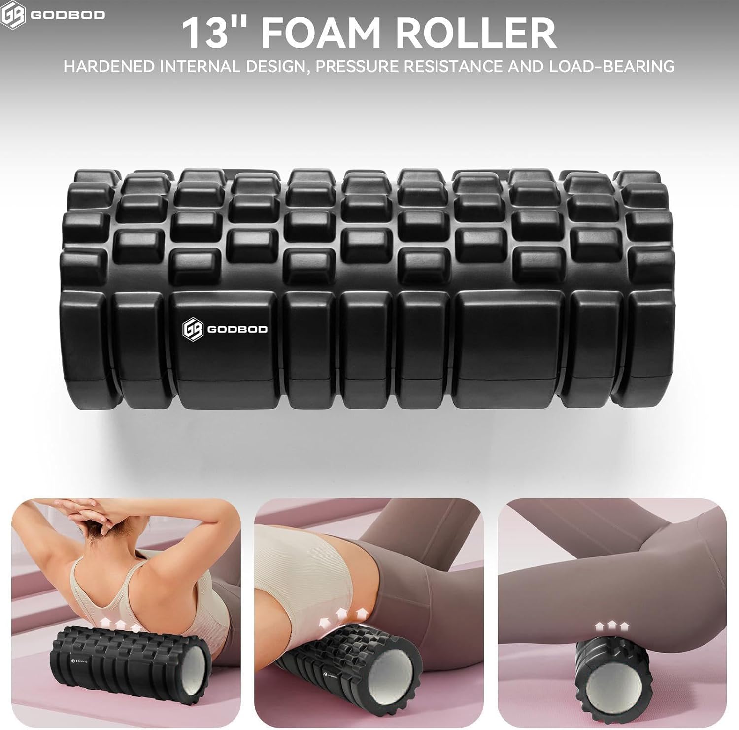 Deep Tissue Foam Roller FlexMoveGear