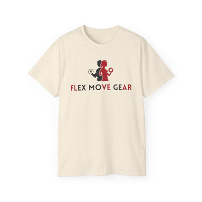 Flex Move Gear Unisex Ultra Cotton Tee - Fitness Inspiration Shirt