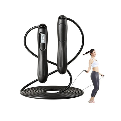 Adjustable Steel PVC Jump Rope