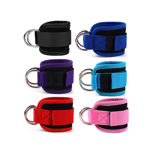 Cable Ankle Straps Double D-Ring