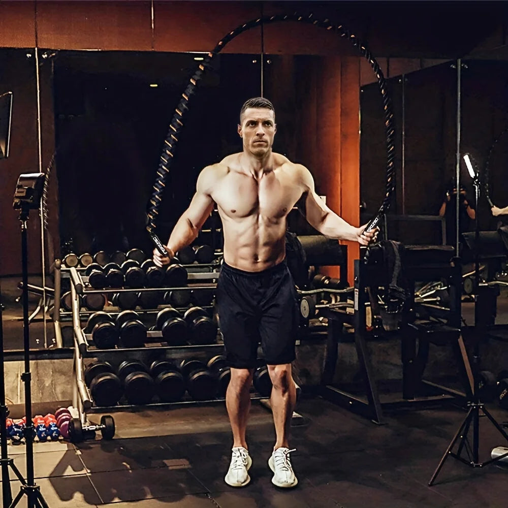 25mm Weighted Jump Rope for Fitness Training (10ft)