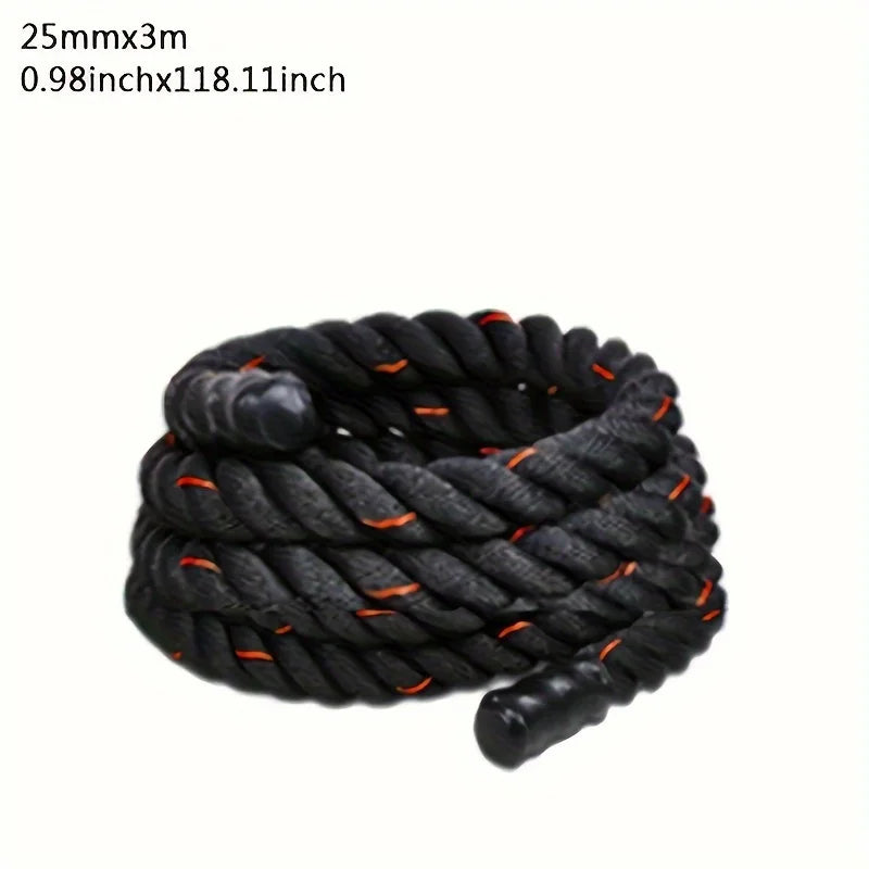 25mm Weighted Jump Rope for Fitness Training (10ft)
