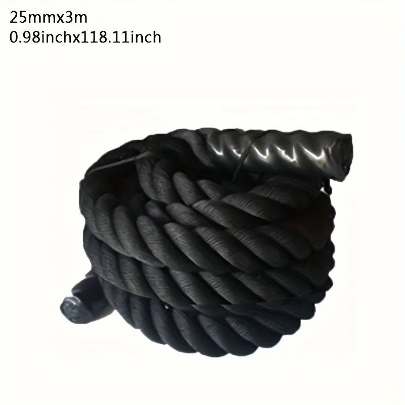 25mm Weighted Jump Rope for Fitness Training (10ft)