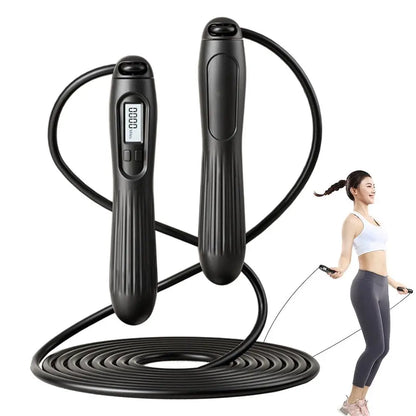 Adjustable Steel PVC Jump Rope