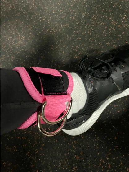 Cable Ankle Straps Double D-Ring