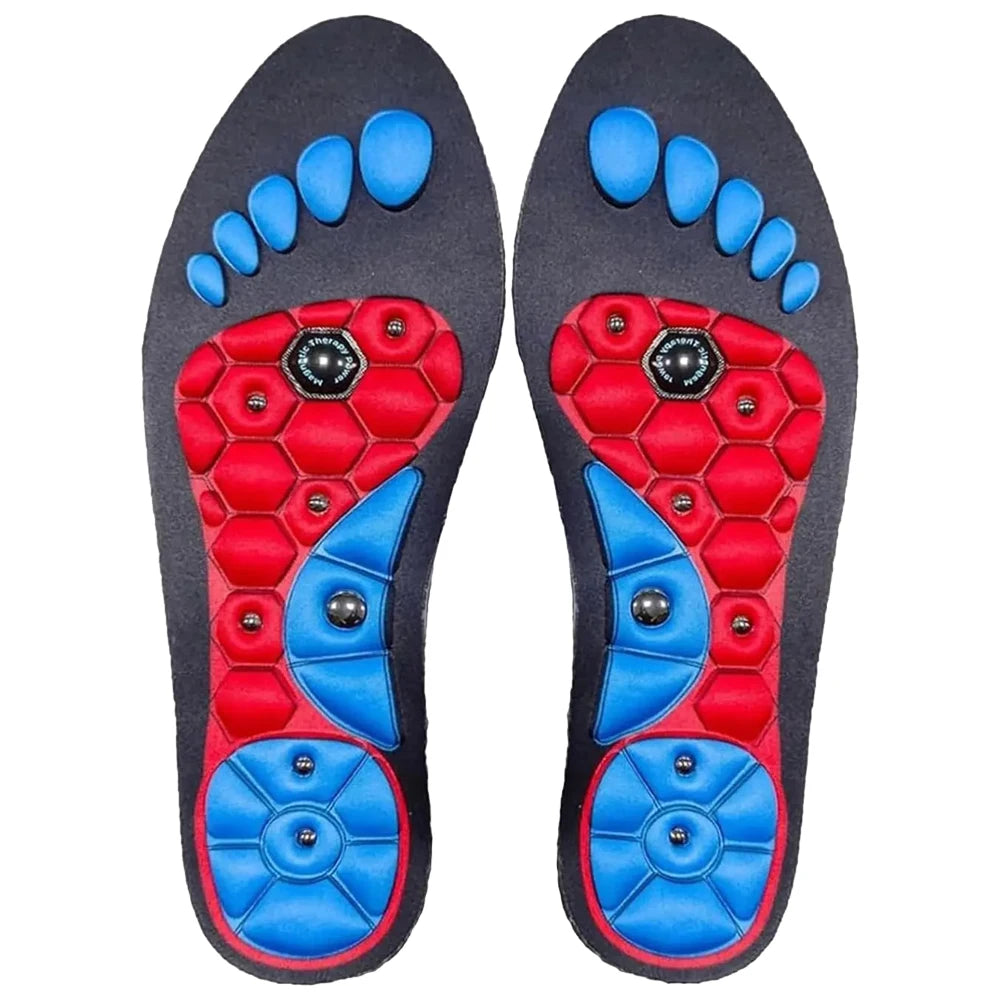 Magnetic Acupressure Insole Sports Acupoint Massage Insoles Massage Foot Reflexology Shoe Pads Weight Loss Slimming Anti-Fatigue