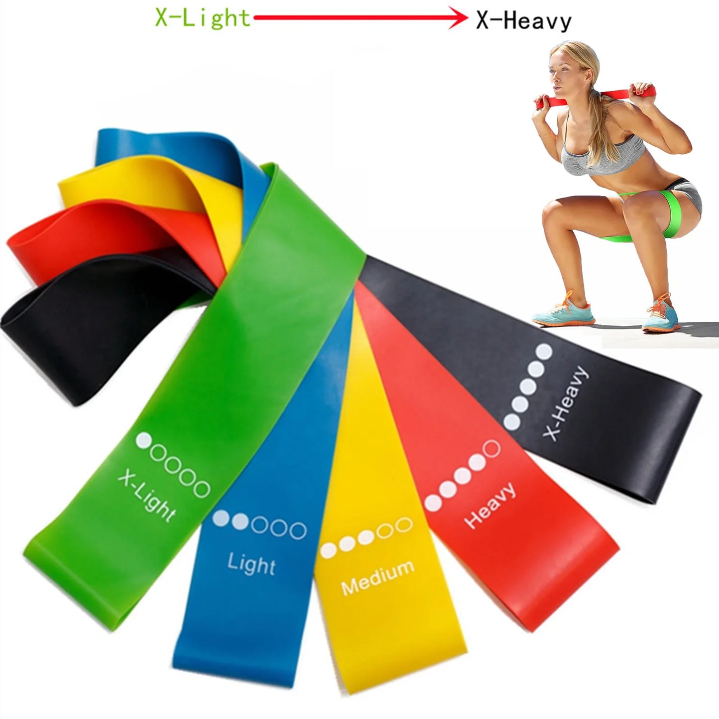 Yoga Resistance Bands Set
