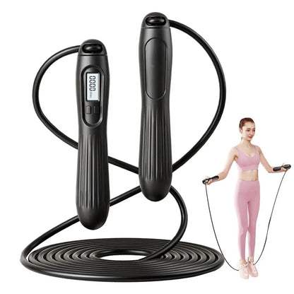 Adjustable Steel PVC Jump Rope