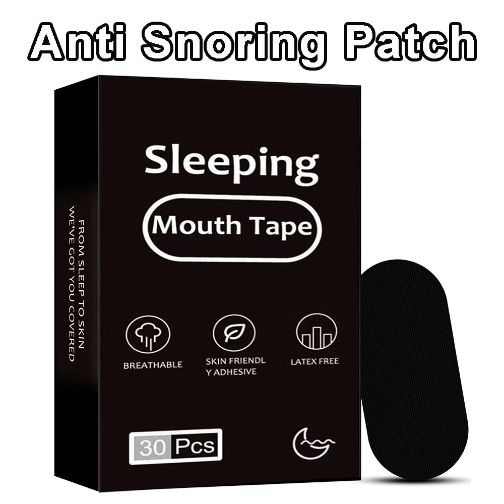 30/60/90/150Pcs Mouth Tape Sleep Strip Anti-Snoring Mouth Breathing Tape to Improve Sleep Mouth Stickers for Snoring Lip Patch