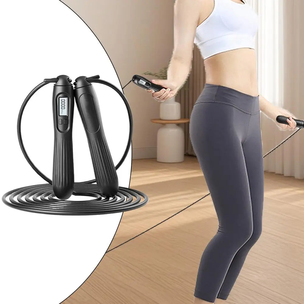 Adjustable Steel PVC Jump Rope