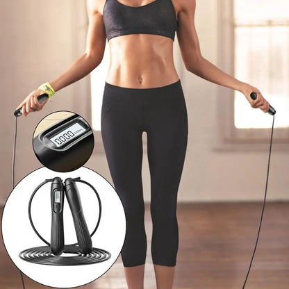 Adjustable Steel PVC Jump Rope