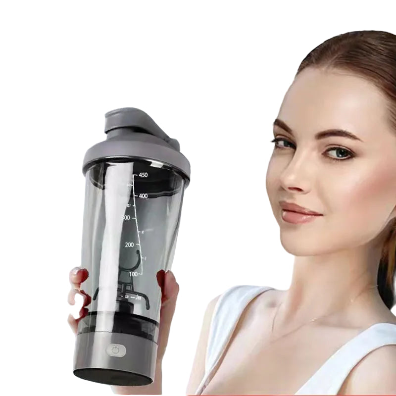 USB Rechargeable Electric Mixing Cup Portable Protein Powder Shaker Bottle Mixer Shaker Bottle Protein Shaker Protein Cup Shaker