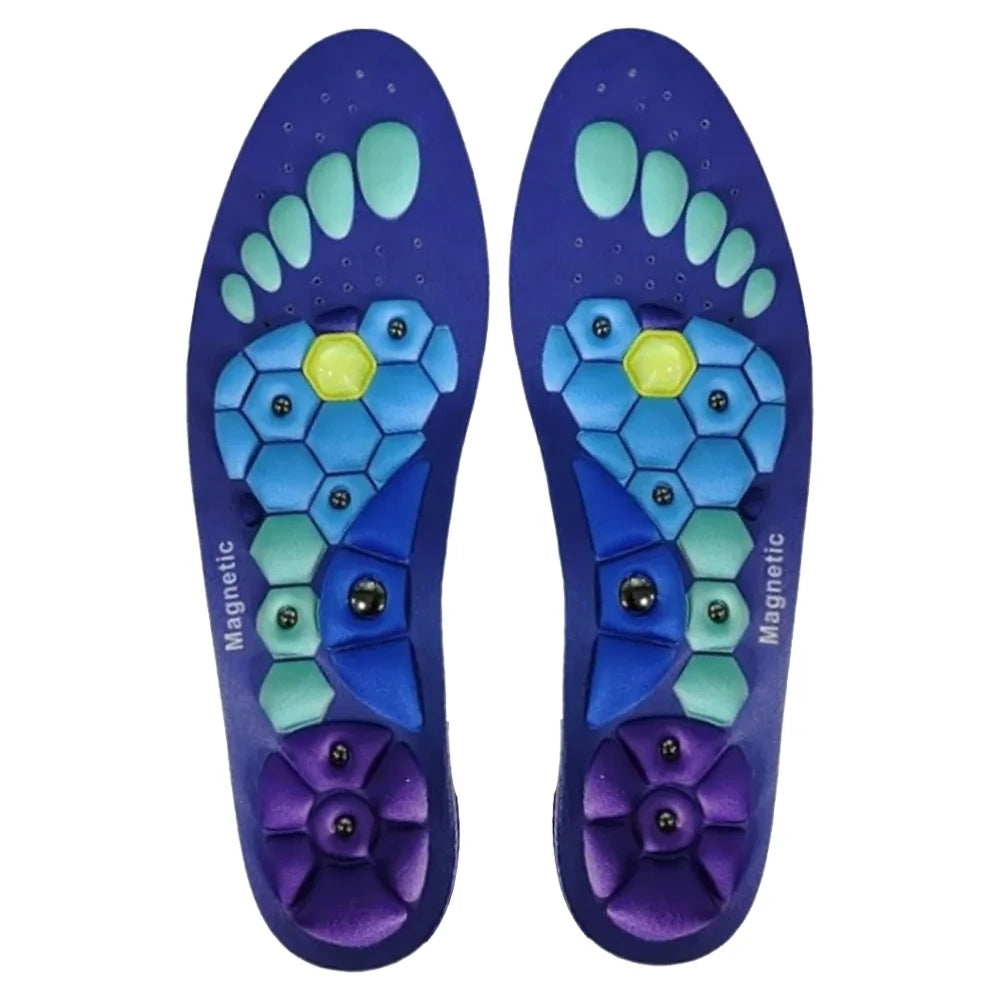 Magnetic Acupressure Insole Sports Acupoint Massage Insoles Massage Foot Reflexology Shoe Pads Weight Loss Slimming Anti-Fatigue
