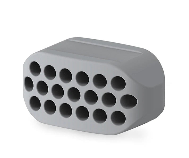 Silicone Jaw Exerciser Facial Toner & Jawline Fitness Ball Neck Toning Equipment Facial Beauty Tool Double Chin Exerciser