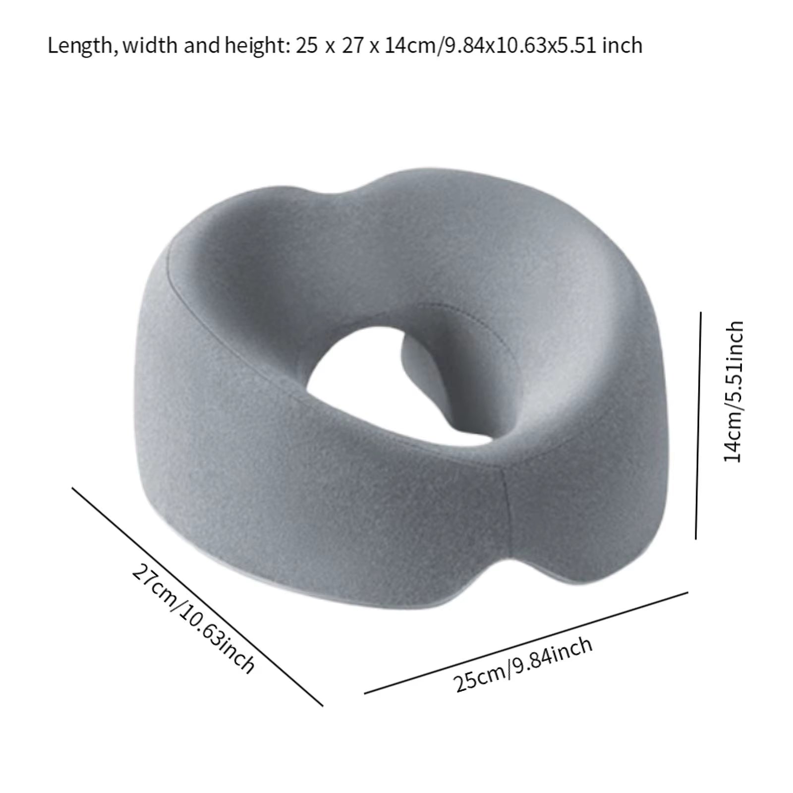 Ergonomics Lying down Pillow Memory Foam Breathable Head Rest Support Pillow Body Massage Face Rest Pillow for Beauty Salon