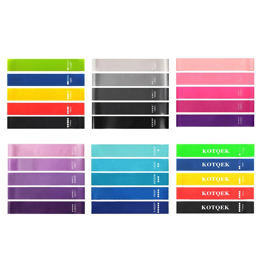 Home Training Yoga Sport Resistance Bands Fitness Elastic Resistance Bands Stretching Pilates Crossfit Workout Gym Equipment